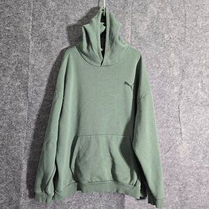 Puma SE Fit Warm Cell‎ Hoodie Mens Sz XXL Green Pullover Logo Solid